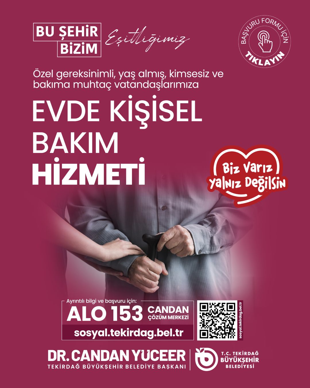 Evde kişisel bakım hizmeti