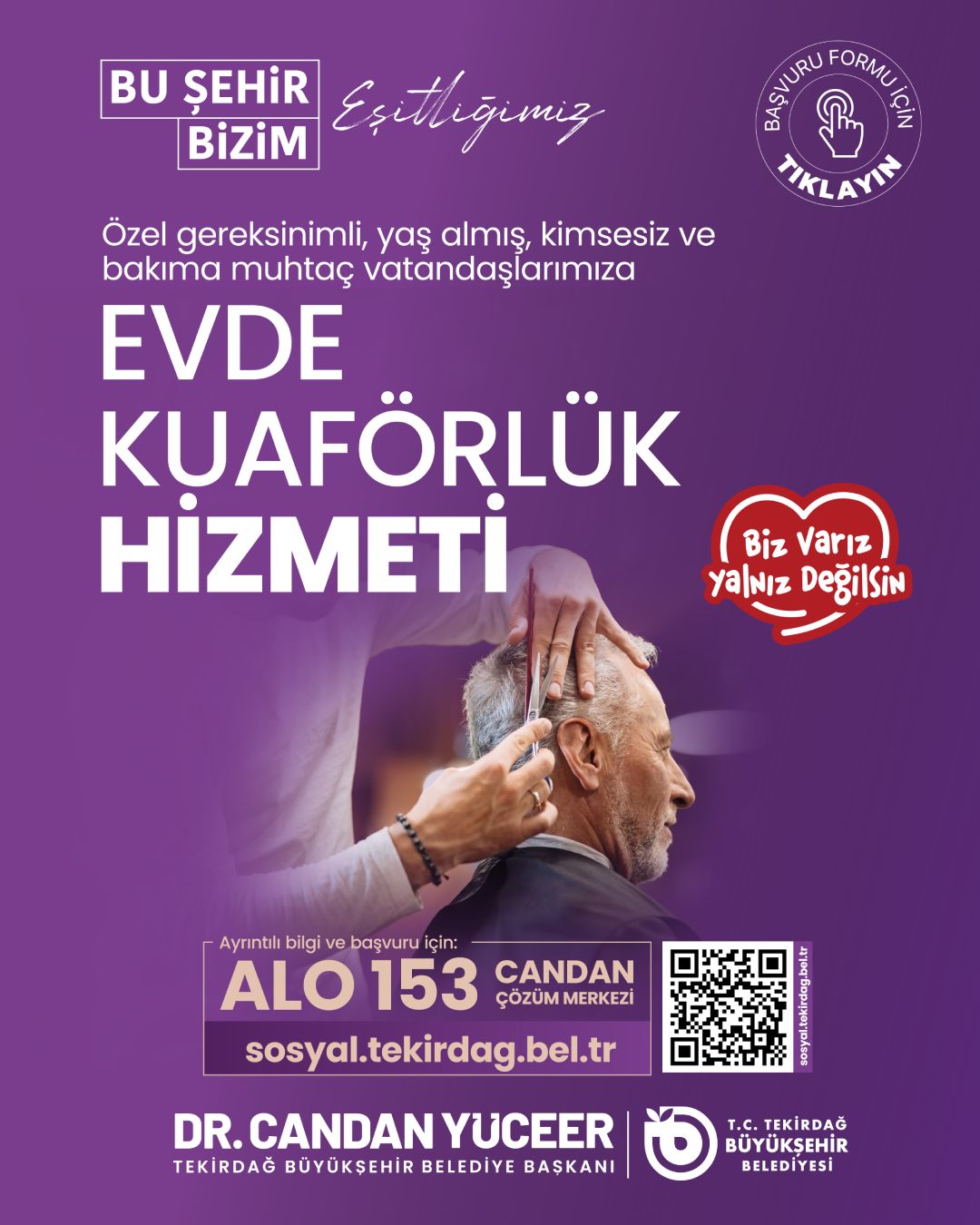 Evde kuaför hizmeti